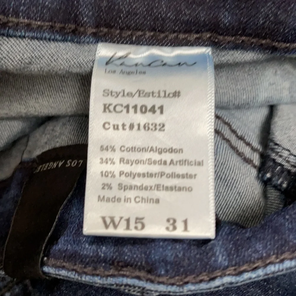 KanCan High Rise Stretch Moto Skinny Jeans - Picture 4 of 4